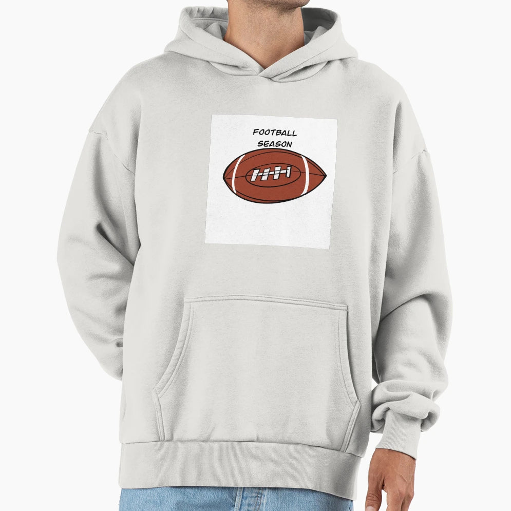 Football Season Hoodie - Unique Graphic Unisex - T-Shirt, Sweatshirt, Hoodie