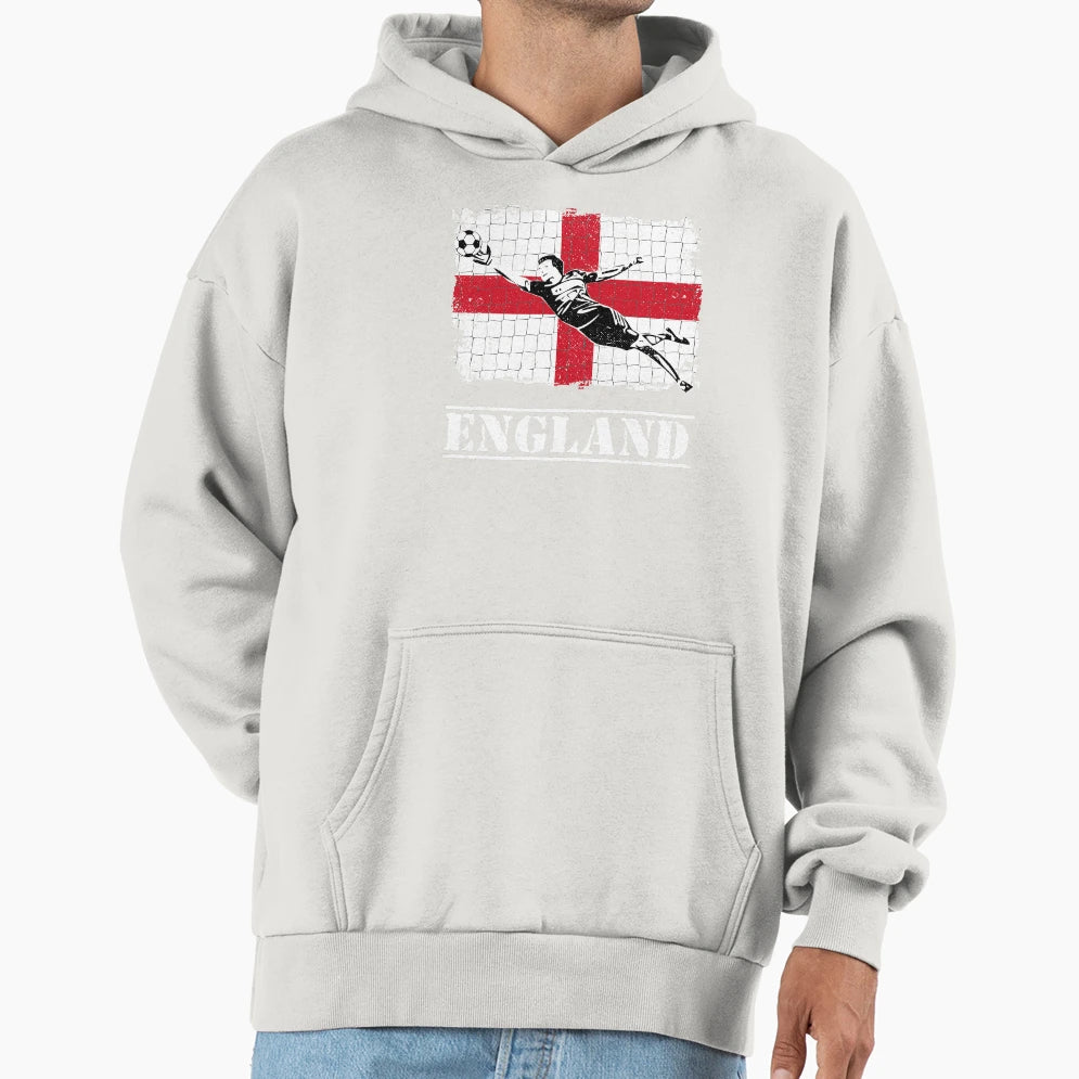 England Soccer Supporter Goalkeeper T-Shirt - Custom Art Print Unisex - T-Shirt, Sweatshirt, Hoodie