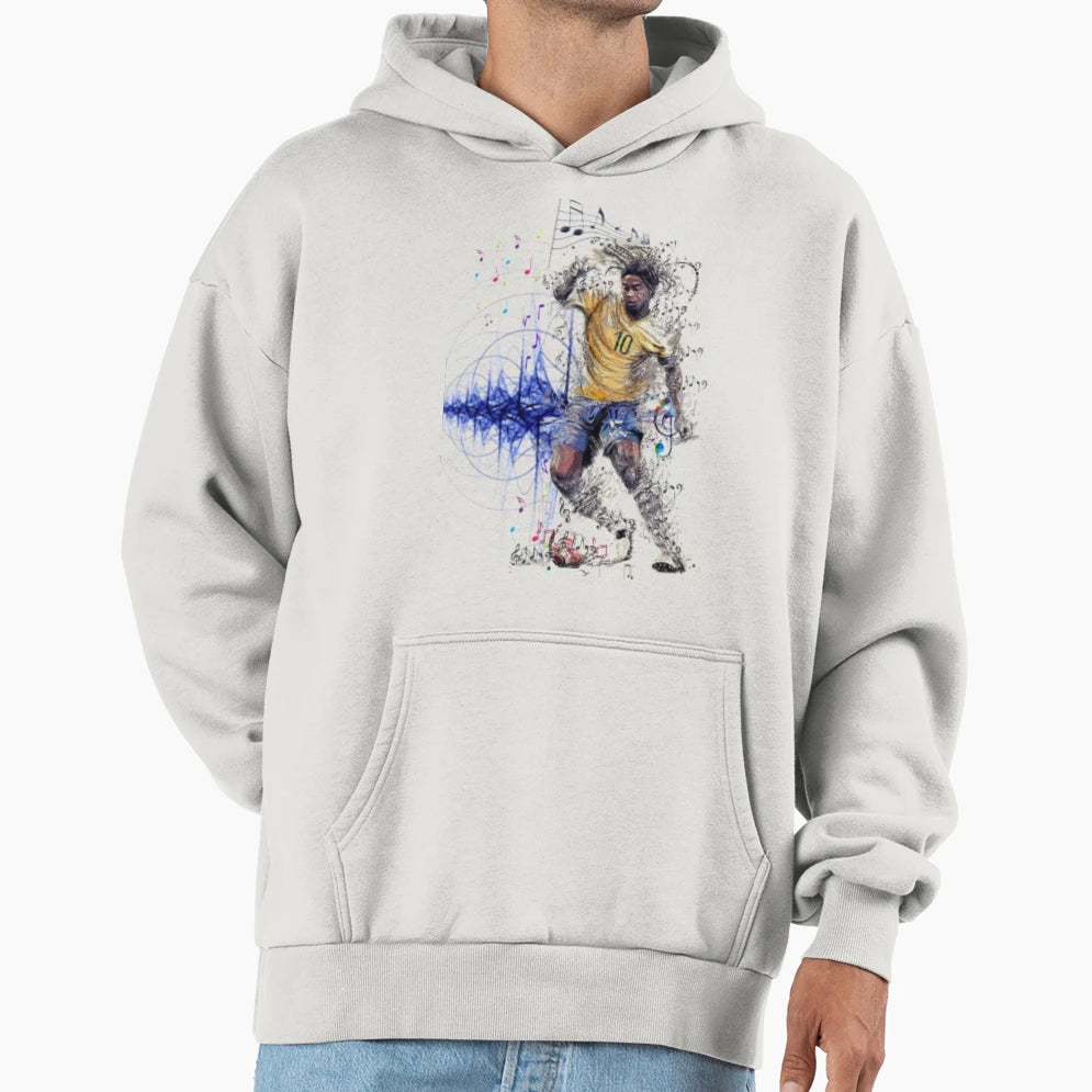 Football Playmaker Ronaldinho Hoodie - Novelty Apparel Men Women - T-Shirt, Sweatshirt, Hoodie