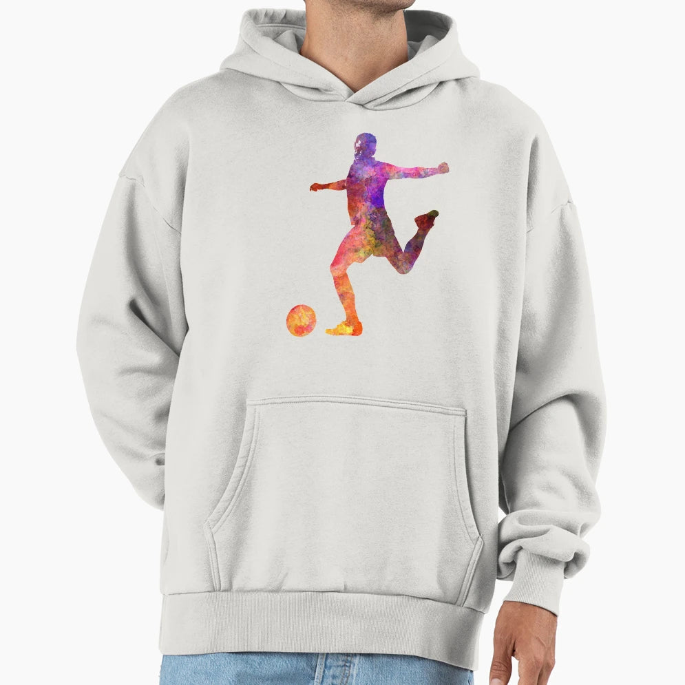 Soccer Football Player 03 Hoodie - Custom Art Print Unisex - T-Shirt, Sweatshirt, Hoodie