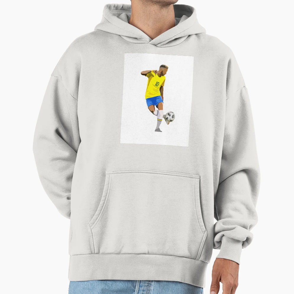 Neymar Jr Brazil Hoodie - Casual Everyday Wear Unisex - T-Shirt, Sweatshirt, Hoodie