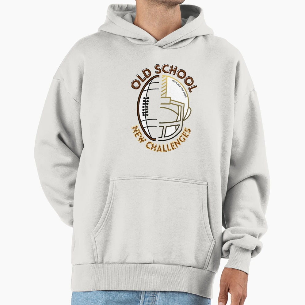 Old School New Challenges Ours Are Best Hoodie - Fun Novelty Design Unisex - T-Shirt, Sweatshirt, Hoodie