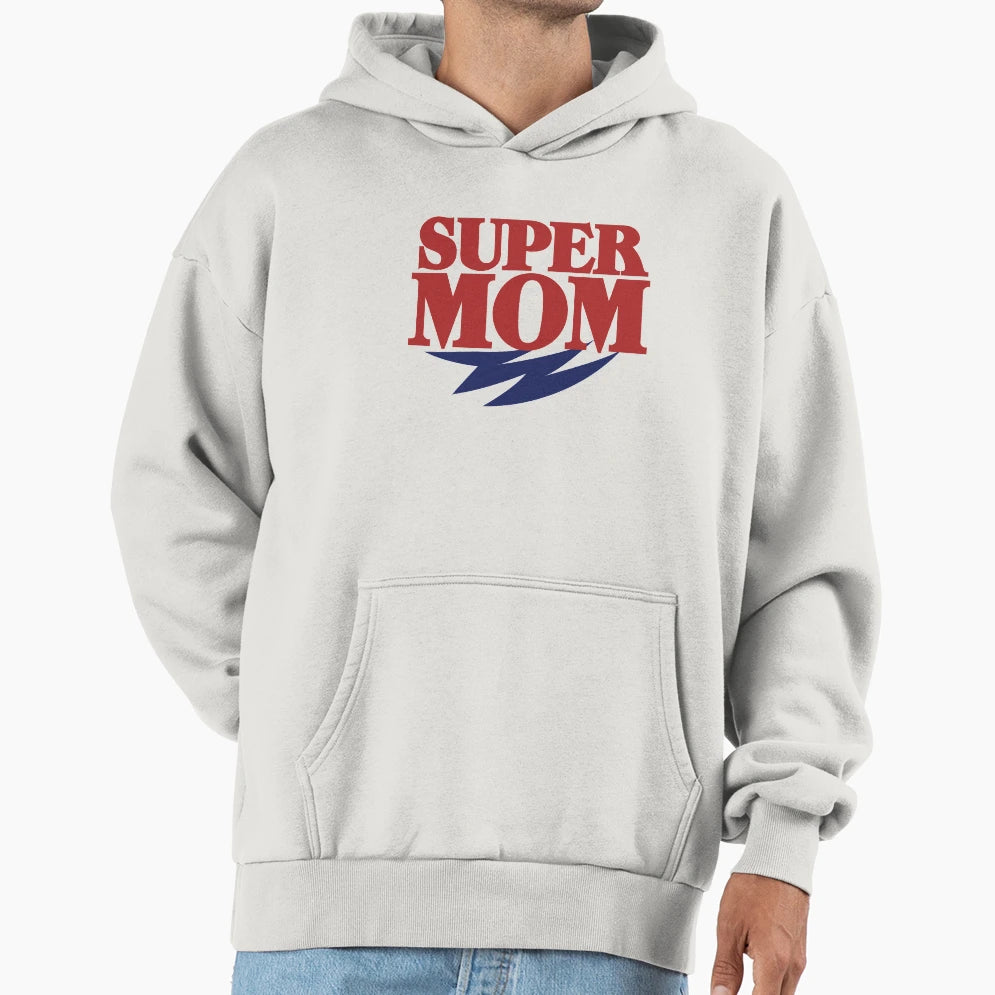 Super Mom Hoodie - Custom Art Print for Adults - T-Shirt, Sweatshirt, Hoodie