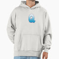 Letter Q Blue Hoodie - Trendy Graphic for Adults - T-Shirt, Sweatshirt, Hoodie