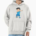Football Football Dab Footballer Hoodie - Custom Art Print for Adults - T-Shirt, Sweatshirt, Hoodie