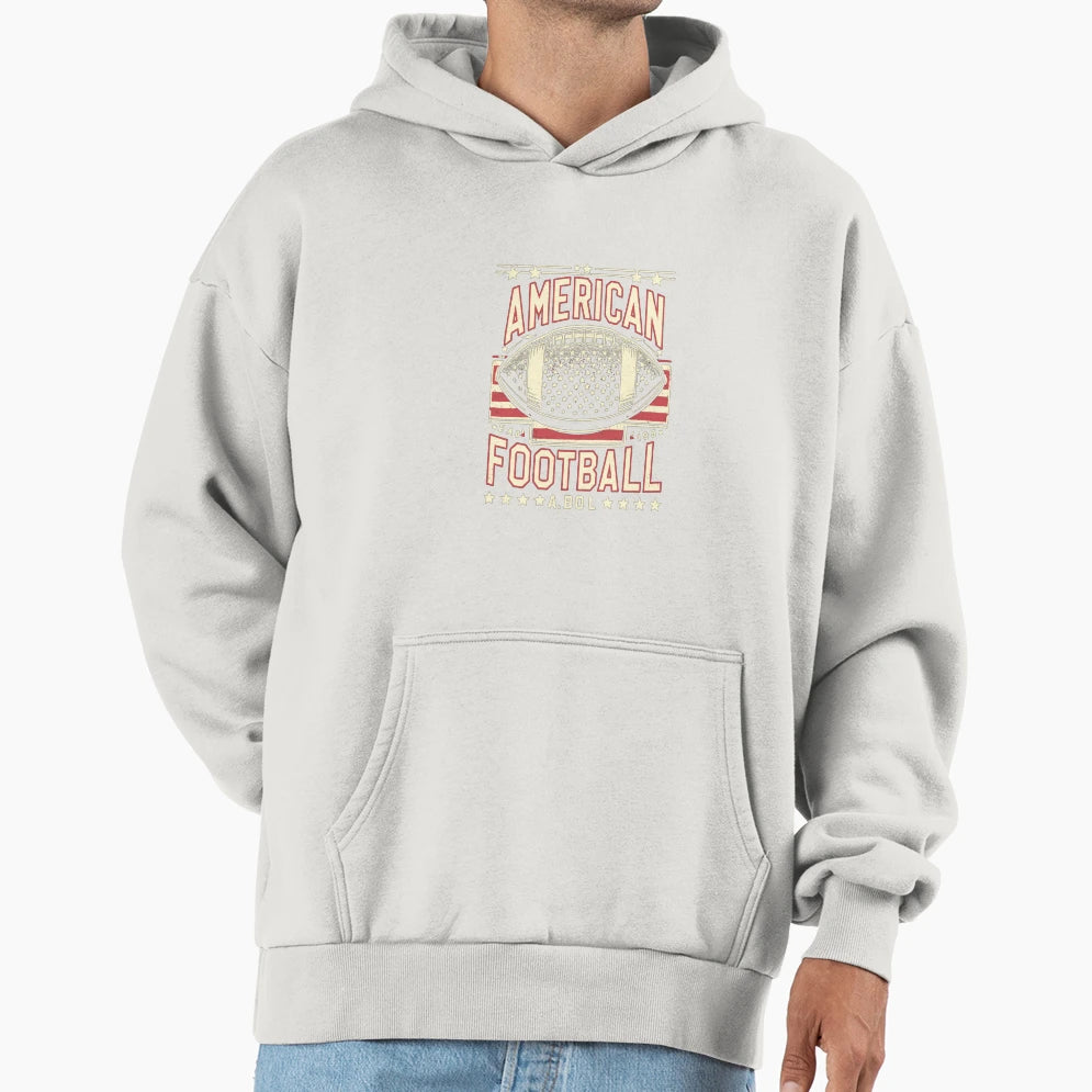 American Football Hoodie - Unique Graphic for Adults - T-Shirt, Sweatshirt, Hoodie