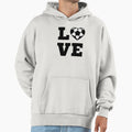 Football Soccer Love Theme Gift Gamer Hoodie - Aesthetic Graphic Unisex - T-Shirt, Sweatshirt, Hoodie