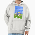 American Football Player Runs Fast Hoodie - Custom Art Print for Adults - T-Shirt, Sweatshirt, Hoodie