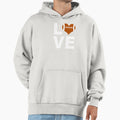 I Love American Football Athlete Hoodie - Streetwear Style Men Women - T-Shirt, Sweatshirt, Hoodie