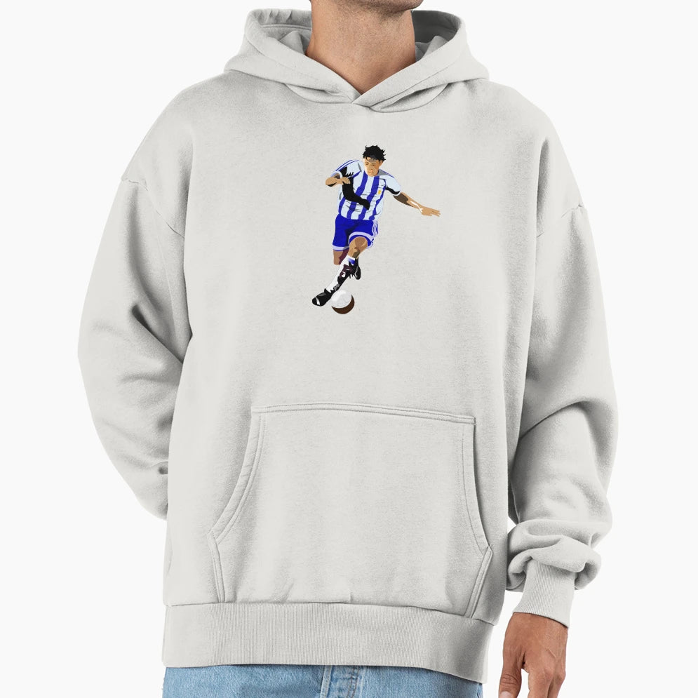 Futbolista Soccer Player Hoodie - Unique Graphic Unisex - T-Shirt, Sweatshirt, Hoodie