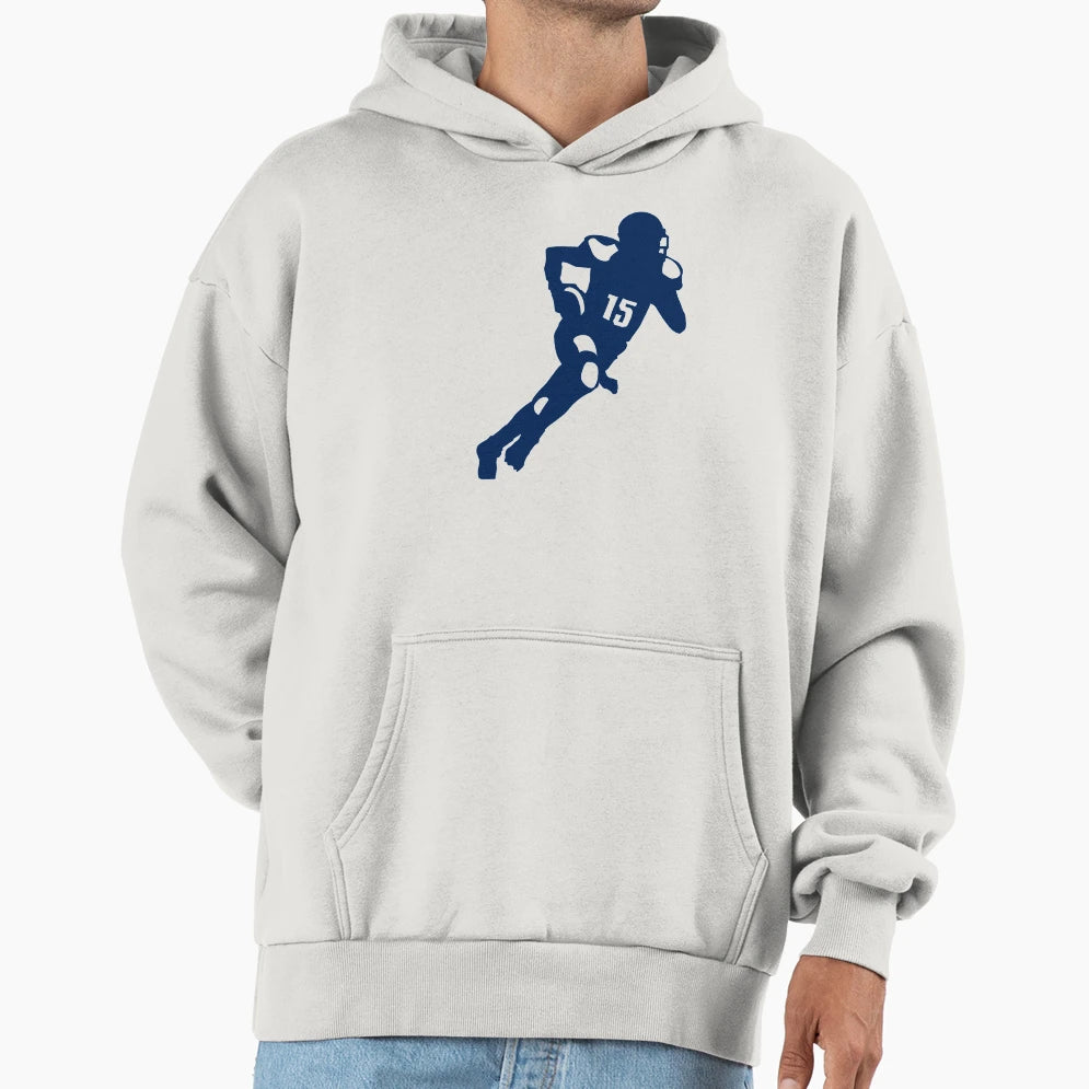 Football Hoodie - Minimalist Print Men Women - T-Shirt, Sweatshirt, Hoodie