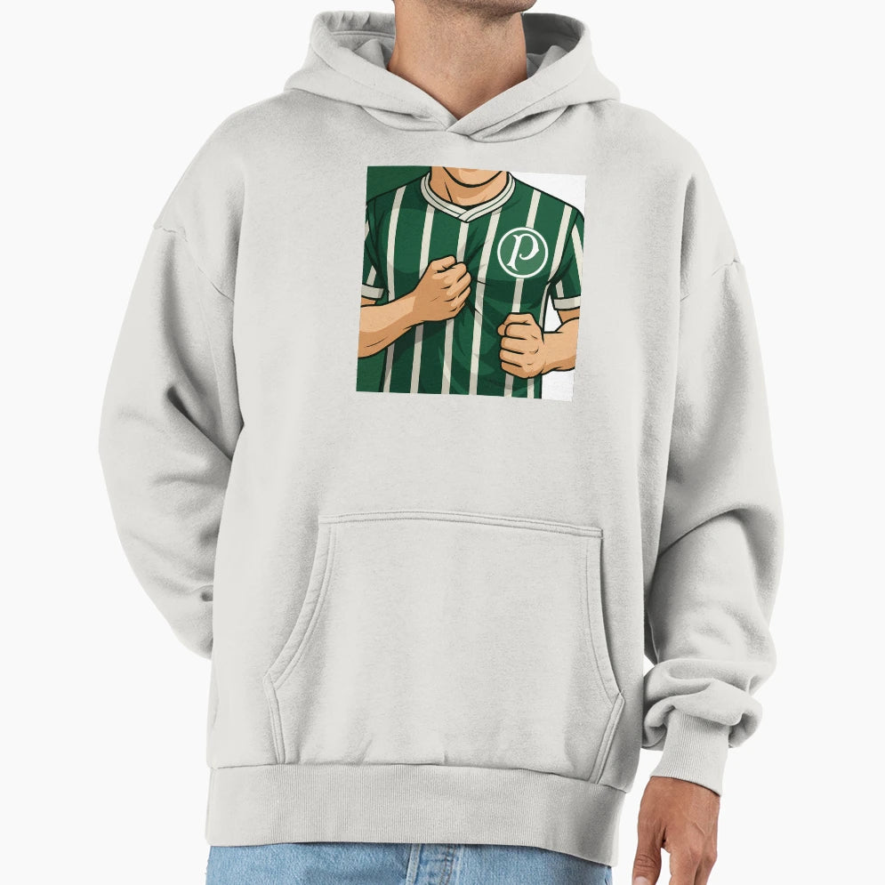 Lifetime Palmeirense Hoodie - Graphic Print for Adults - T-Shirt, Sweatshirt, Hoodie