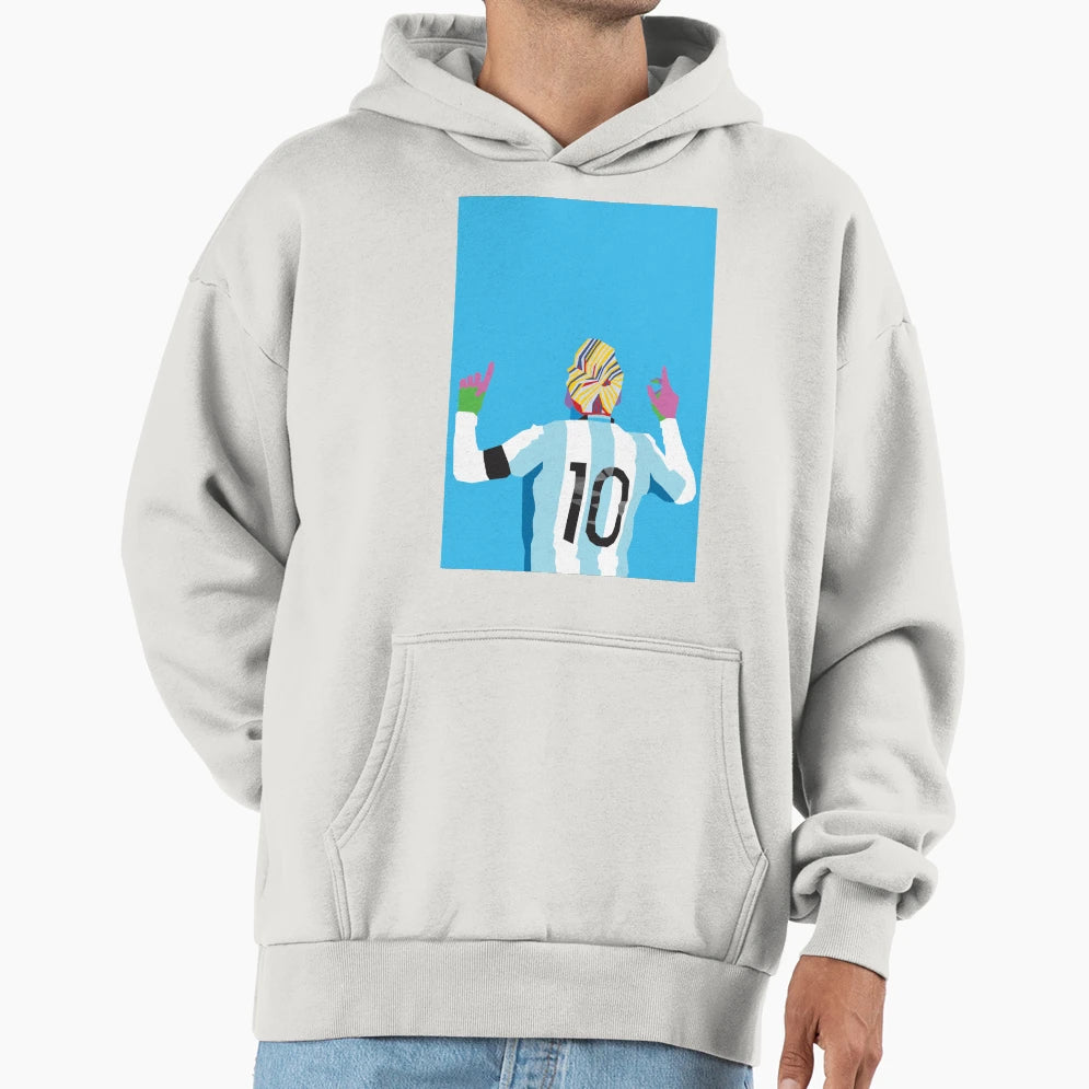 Messi Hoodie - Streetwear Style Men Women - T-Shirt, Sweatshirt, Hoodie