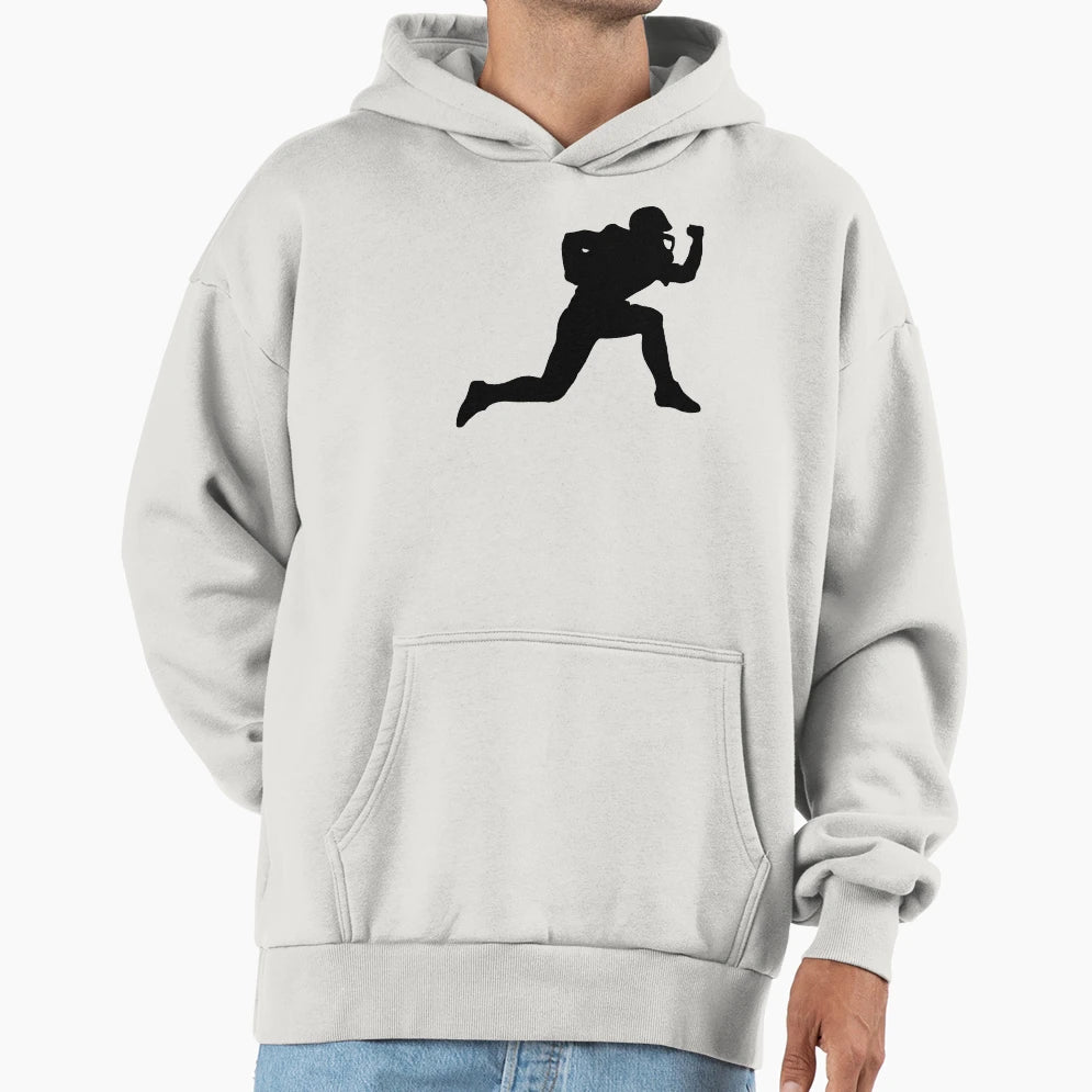 American Football Pattern Hoodie - Custom Art Print for Adults - T-Shirt, Sweatshirt, Hoodie