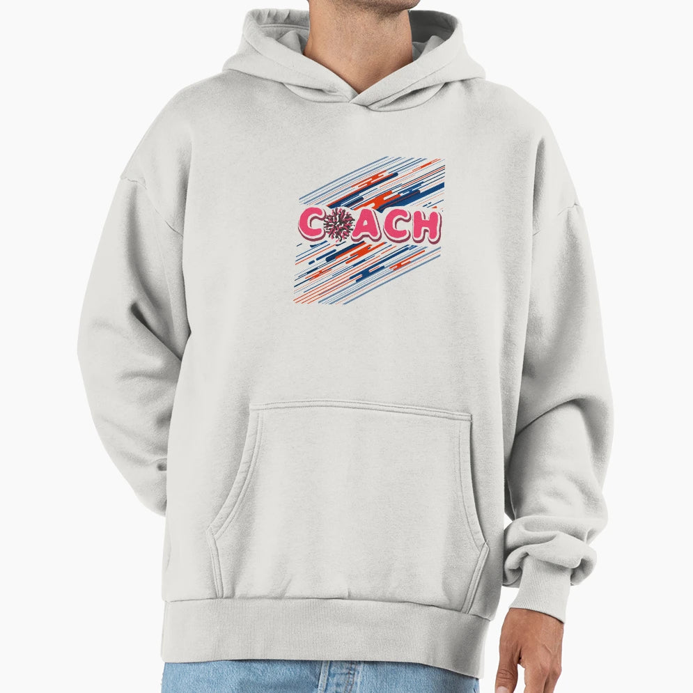 Coach Hoodie - Streetwear Style Men Women - T-Shirt, Sweatshirt, Hoodie