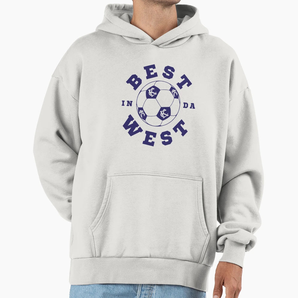 Best West Soccer Hoodie - Graphic Print for Adults - T-Shirt, Sweatshirt, Hoodie