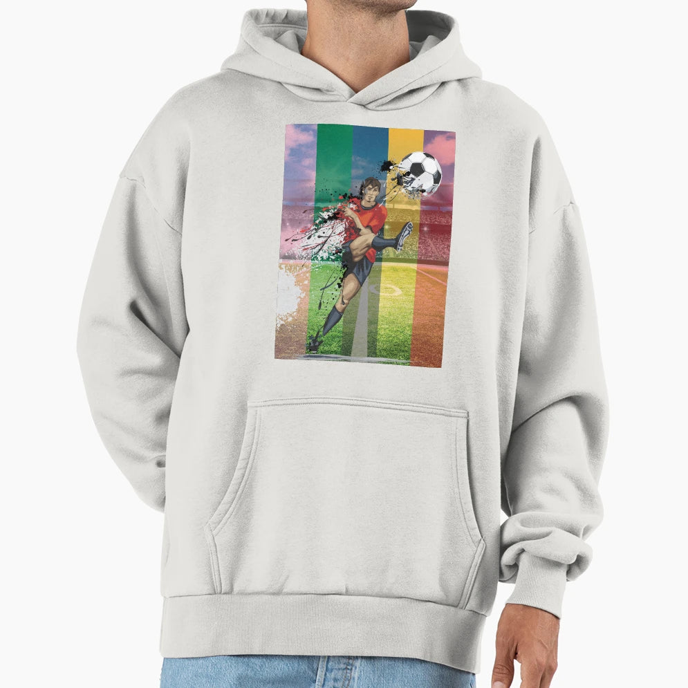 Football Art Hoodie - Fun Novelty Design Unisex - T-Shirt, Sweatshirt, Hoodie