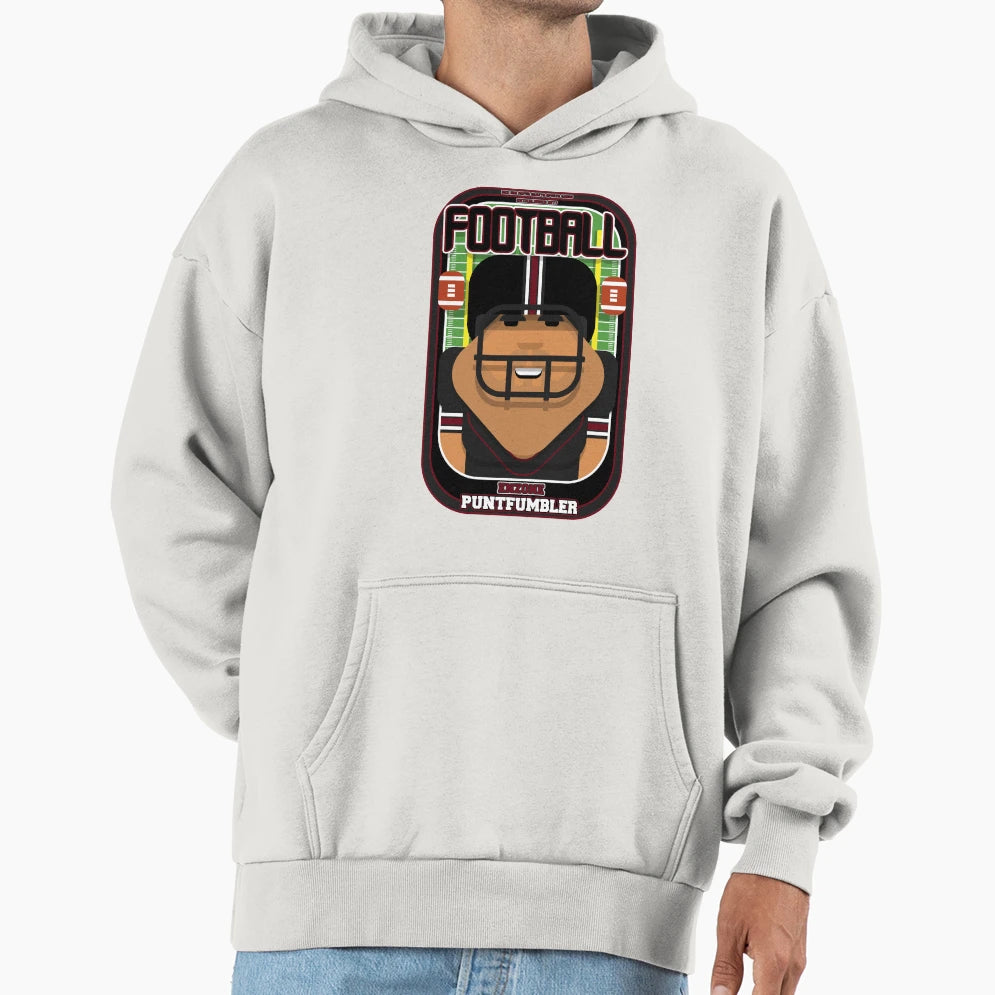 American Football Black And Maroon Enzone Hoodie - Graphic Print Unisex - T-Shirt, Sweatshirt, Hoodie