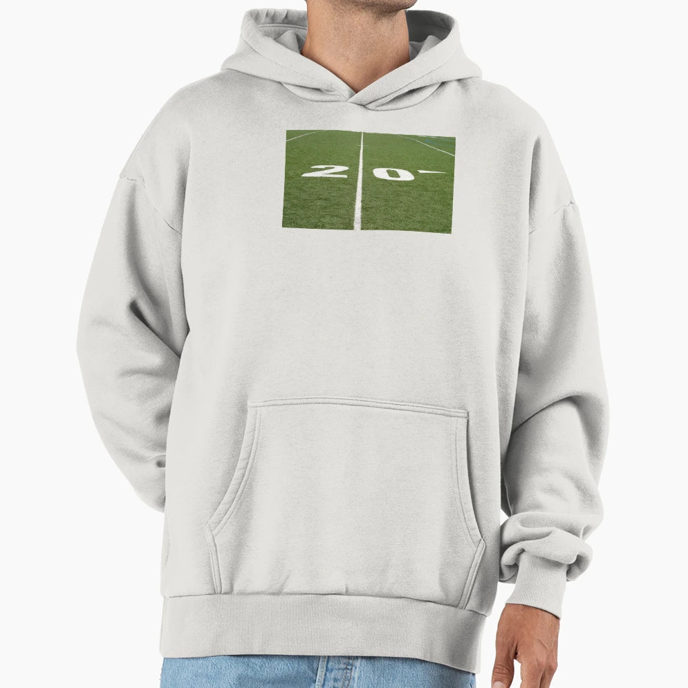 Football Field Twenty Hoodie - Graphic Print for Adults - T-Shirt, Sweatshirt, Hoodie