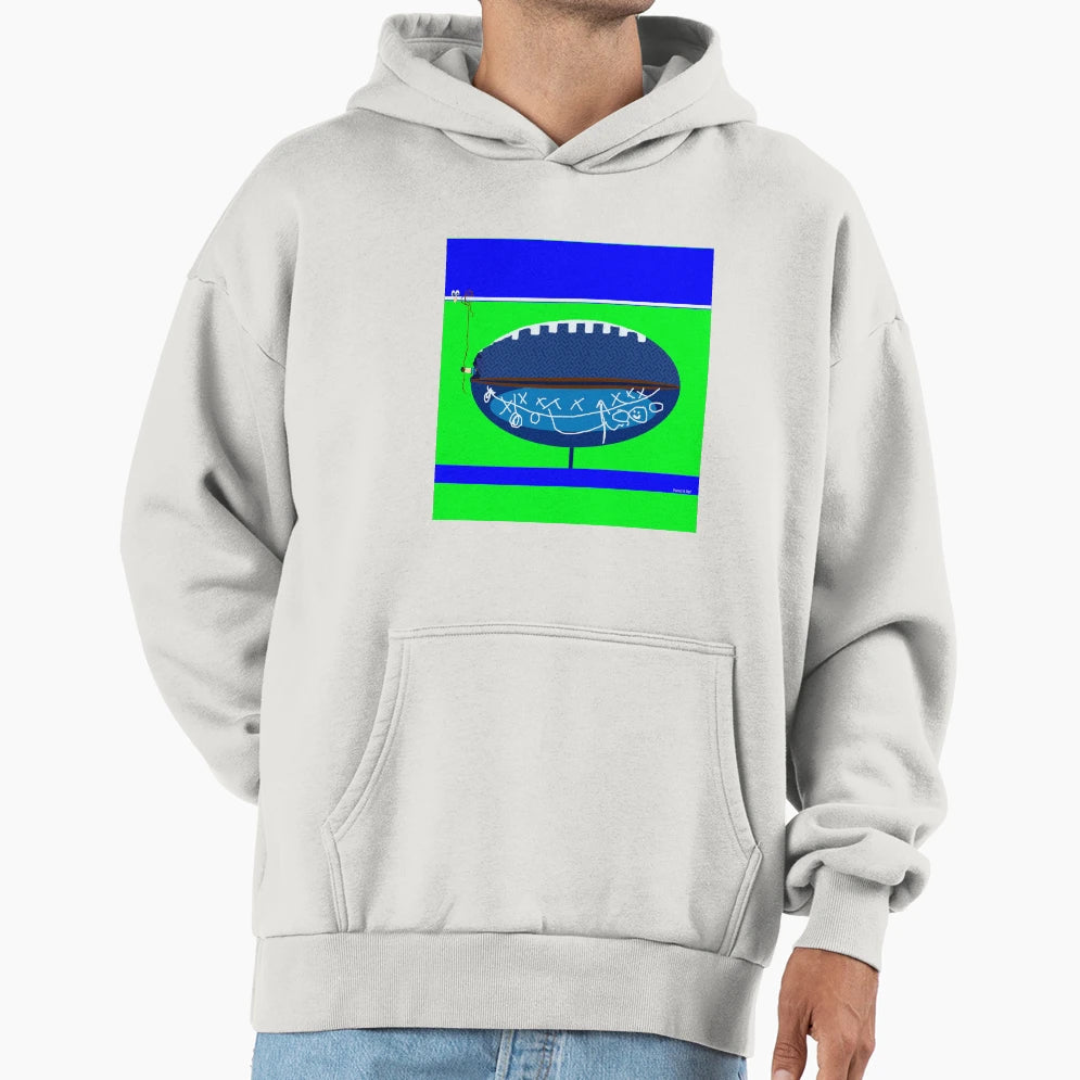 Sea Hawks What Hey Pump It Up Comical Art Hoodie - Minimalist Print Unisex - T-Shirt, Sweatshirt, Hoodie