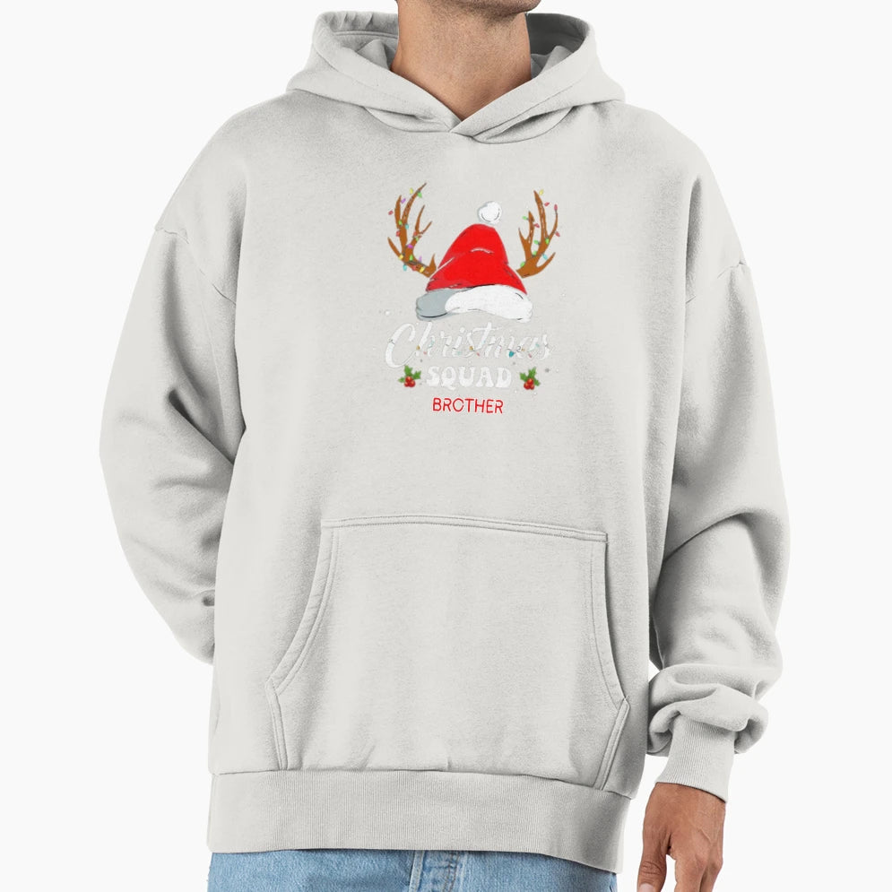 Squad Brother Hoodie - Graphic Print for Adults - T-Shirt, Sweatshirt, Hoodie