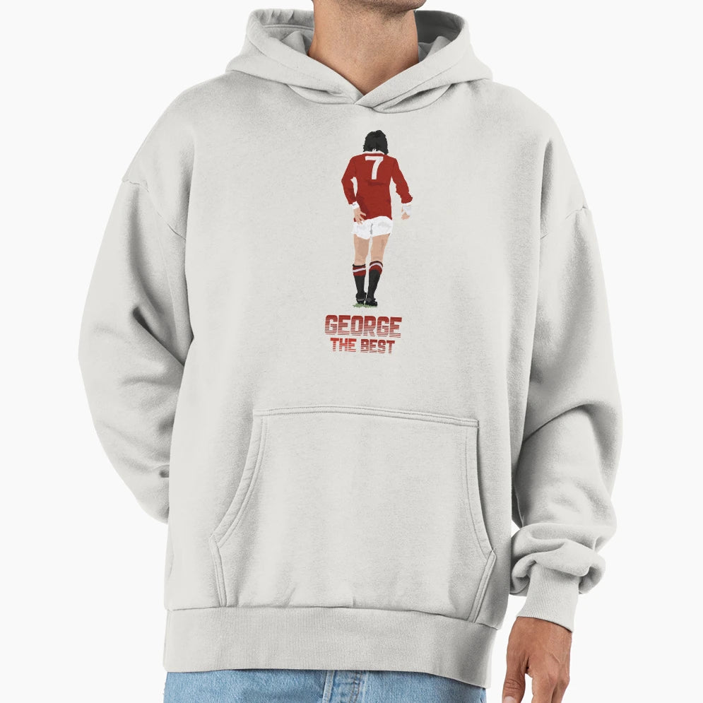George Best Hoodie - Streetwear Style for Adults - T-Shirt, Sweatshirt, Hoodie