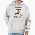 I Love Big Sacks Tight Ends And T-Shirt - Custom Art Print Men Women - T-Shirt, Sweatshirt, Hoodie