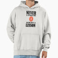 Football Rugby Never Failure Always Lesson Hoodie - Trendy Graphic Unisex - T-Shirt, Sweatshirt, Hoodie