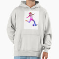 Playing Soccer Football Player Silhouette Hoodie - Novelty Apparel Unisex - T-Shirt, Sweatshirt, Hoodie