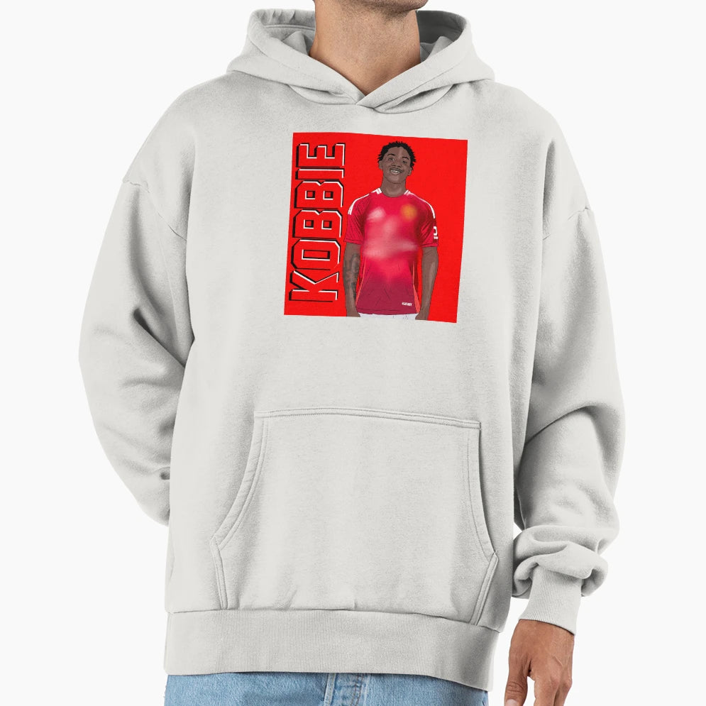 Creative Rendering Kobbie Mainoo Hoodie - Streetwear Style for Adults - T-Shirt, Sweatshirt, Hoodie