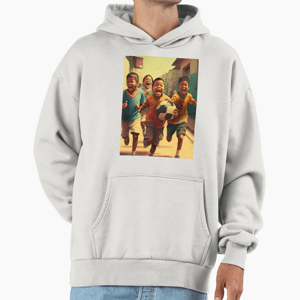 Football Unites World Hoodie - Aesthetic Graphic Unisex - T-Shirt, Sweatshirt, Hoodie