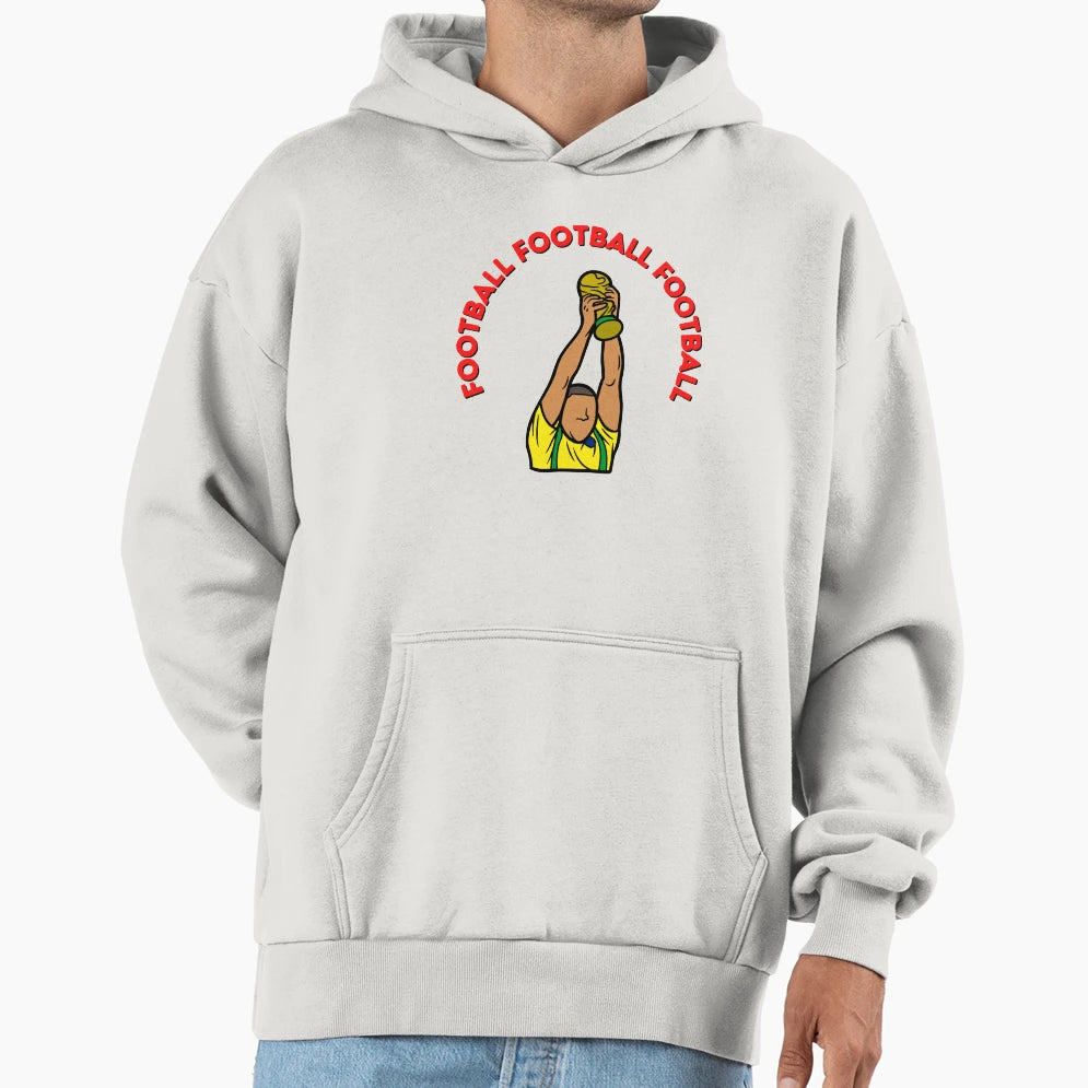 I Dream To Be Footballer Hoodie - Trendy Graphic for Adults - T-Shirt, Sweatshirt, Hoodie