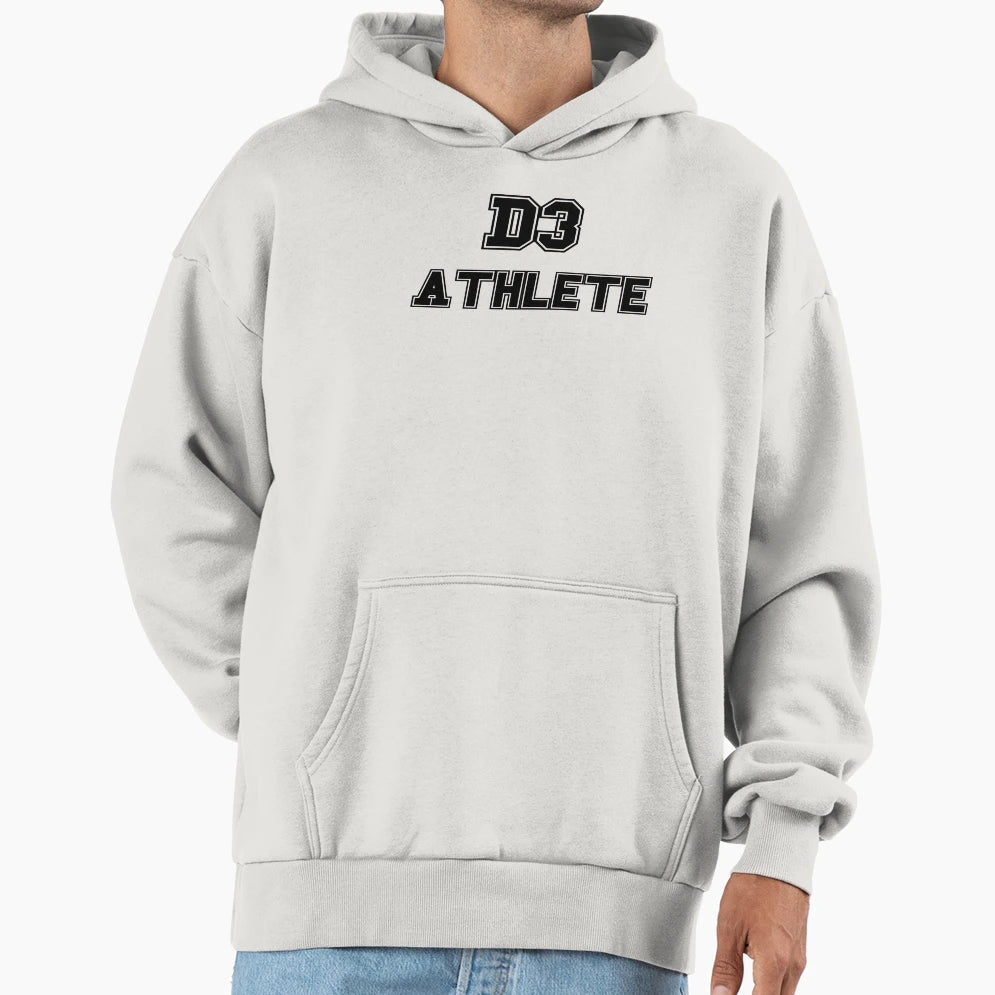 D3 Athlete Hoodie - Casual Everyday Wear for Adults - T-Shirt, Sweatshirt, Hoodie