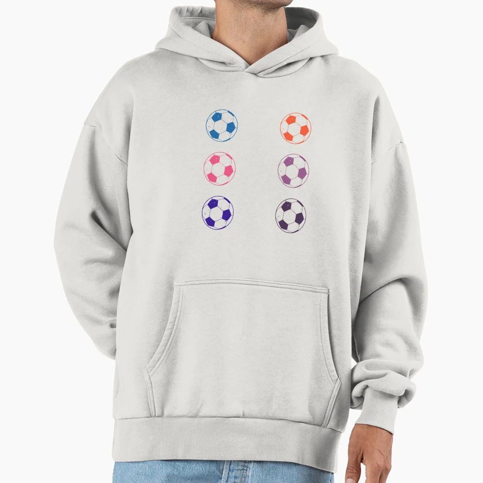 Soccer Ball Hoodie - Streetwear Style for Adults - T-Shirt, Sweatshirt, Hoodie