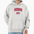 College Football Senior 2025 Hoodie - Novelty Apparel for Adults - T-Shirt, Sweatshirt, Hoodie