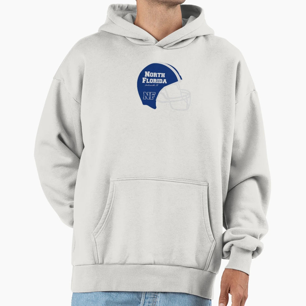 Jacksonville Florida Fl Football Helmet Hoodie - Novelty Apparel Unisex - T-Shirt, Sweatshirt, Hoodie