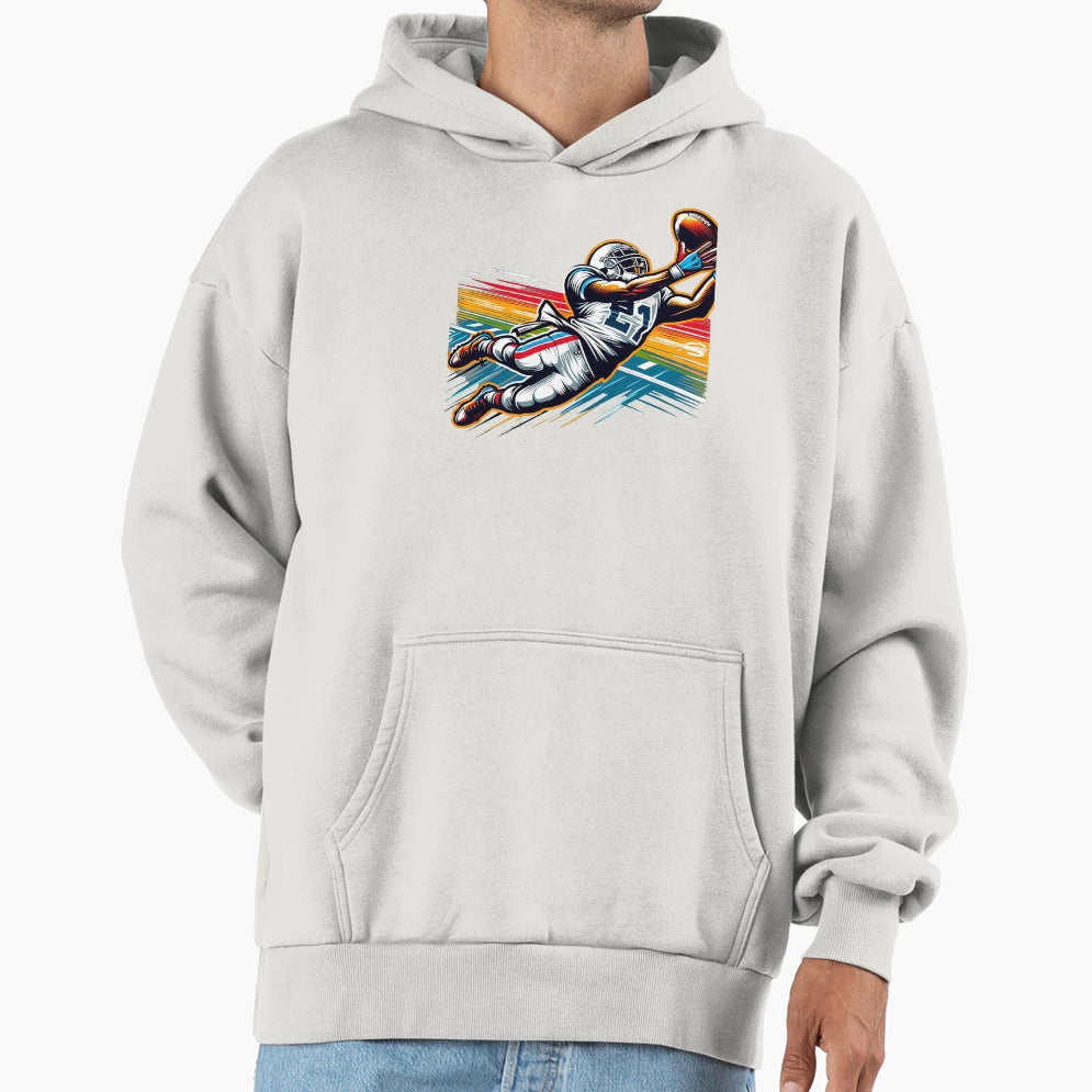 Rugby Player Hoodie - Streetwear Style Unisex - T-Shirt, Sweatshirt, Hoodie