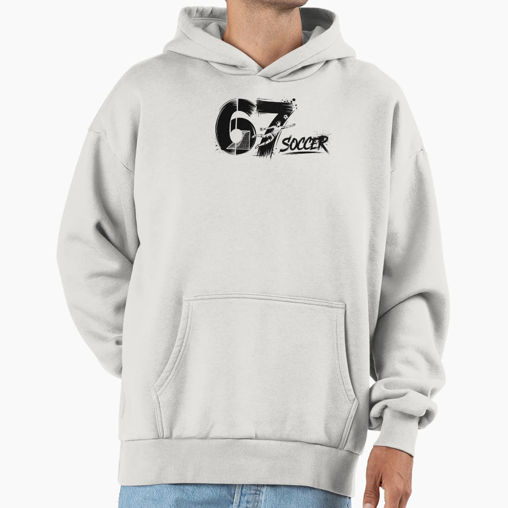 67 Soccer Six Seven Hoodie - Trendy Graphic for Adults - T-Shirt, Sweatshirt, Hoodie