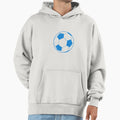 Soccer Ball Hoodie - Minimalist Print Men Women - T-Shirt, Sweatshirt, Hoodie