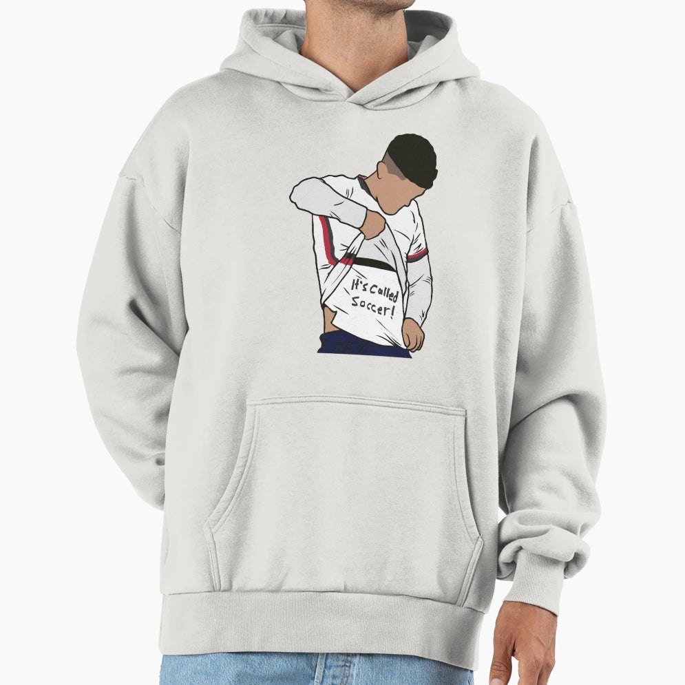 Its Called Soccer Christian Pulisic Hoodie - Unique Graphic Men Women - T-Shirt, Sweatshirt, Hoodie