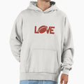 Love American Football Hoodie - Custom Art Print Men Women - T-Shirt, Sweatshirt, Hoodie