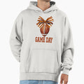 Game Day American Football Coquette Bow Hoodie - Novelty Apparel for Adults - T-Shirt, Sweatshirt, Hoodie
