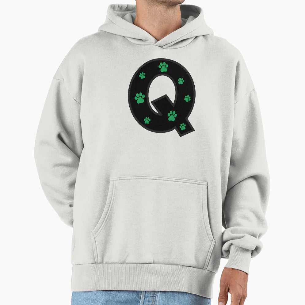 Paw Alphabet Hoodie - Custom Art Print Men Women - T-Shirt, Sweatshirt, Hoodie