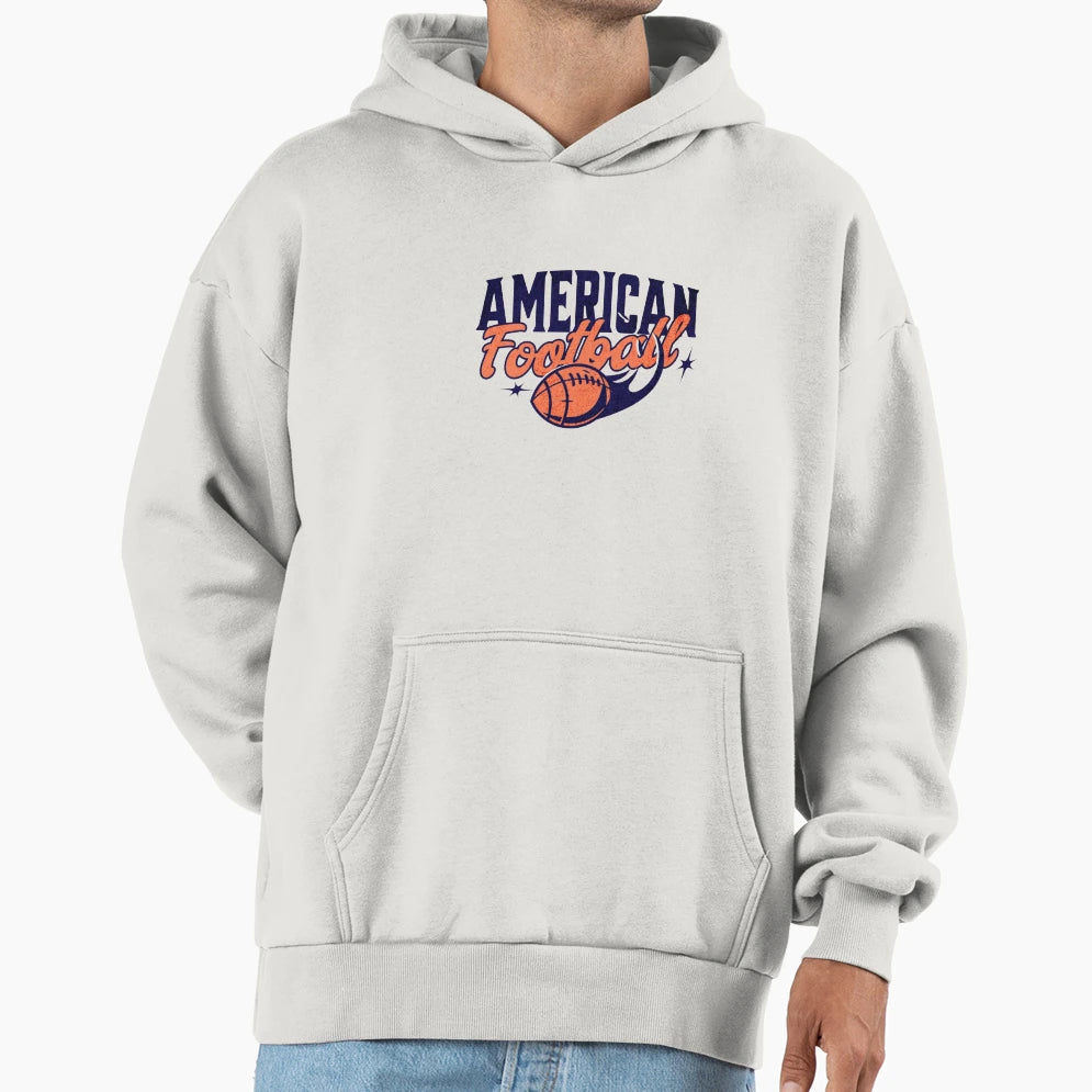 American Football Game Sports Hoodie - Fun Novelty Design Unisex - T-Shirt, Sweatshirt, Hoodie