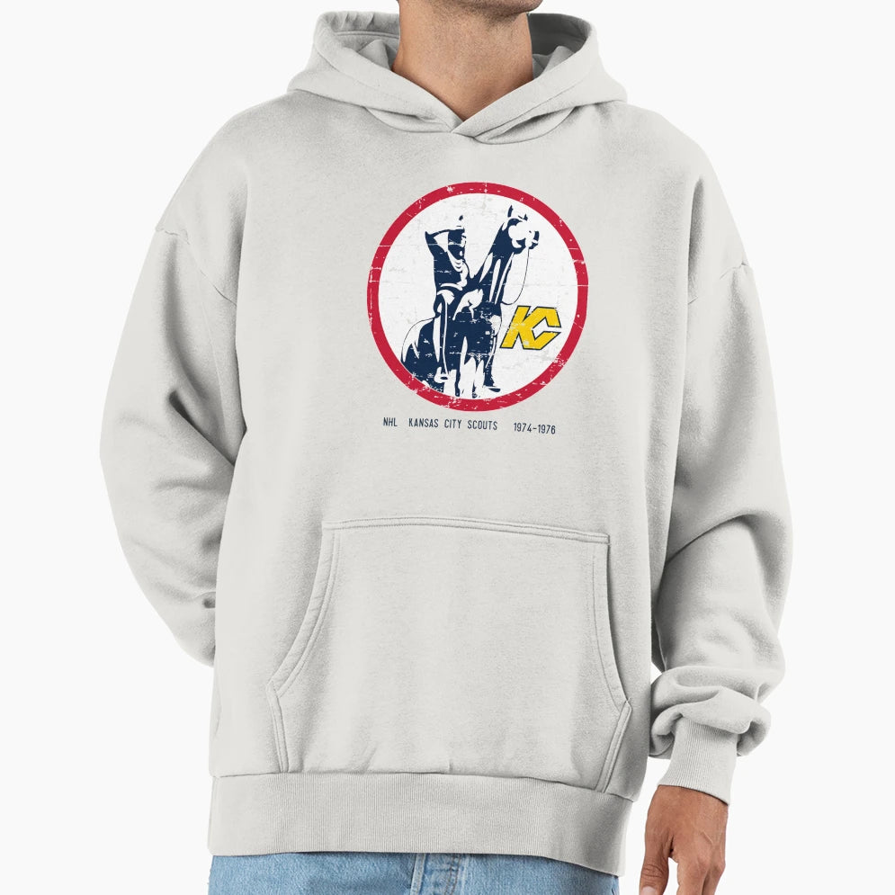 Kansas City Scouts Hoodie - Custom Art Print Men Women - T-Shirt, Sweatshirt, Hoodie