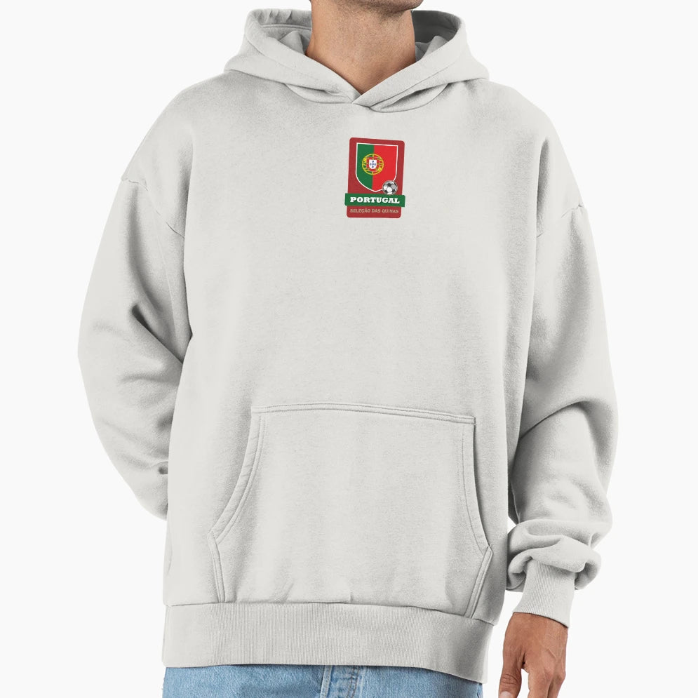 Portugal Football Fans Hoodie - Custom Art Print Unisex - T-Shirt, Sweatshirt, Hoodie