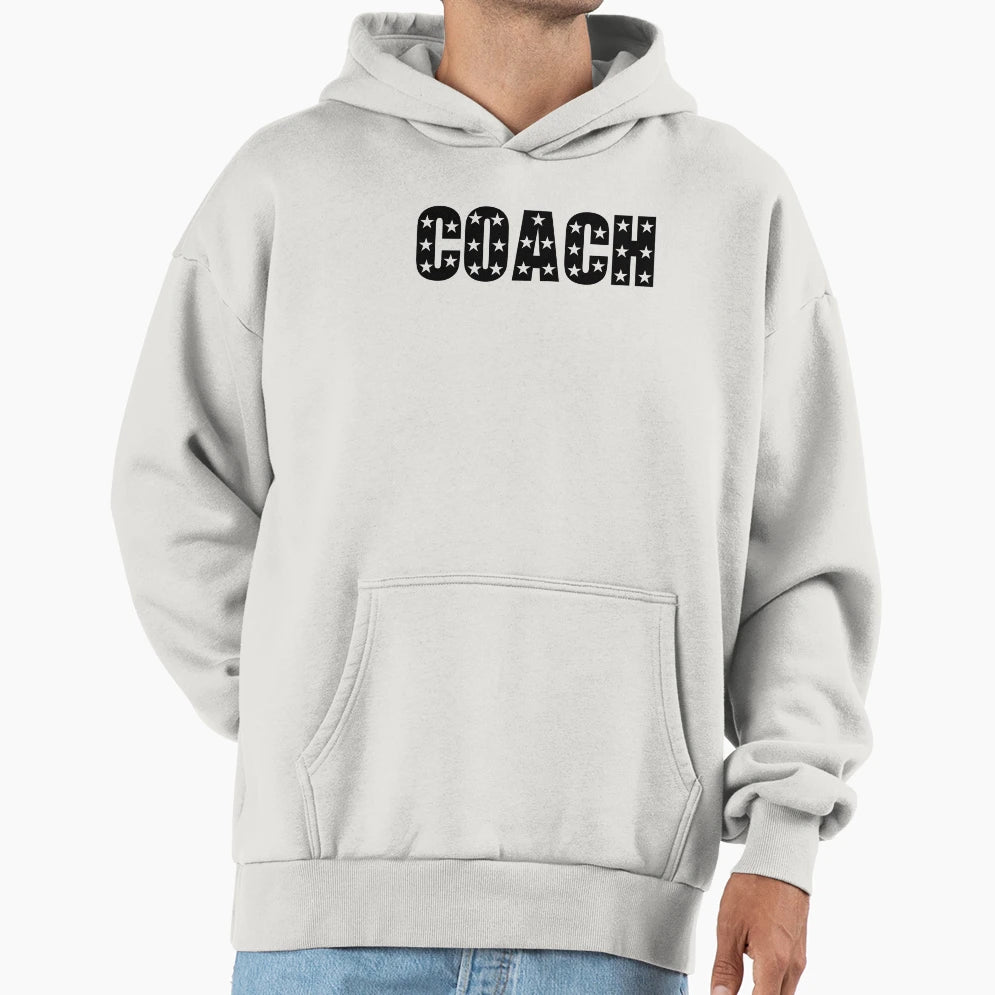 Coach Hoodie - Aesthetic Graphic Men Women - T-Shirt, Sweatshirt, Hoodie