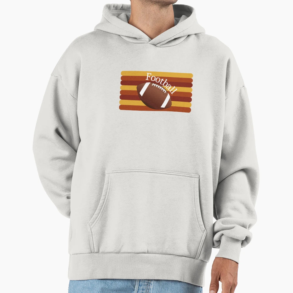 Football Hoodie - Casual Everyday Wear Unisex - T-Shirt, Sweatshirt, Hoodie