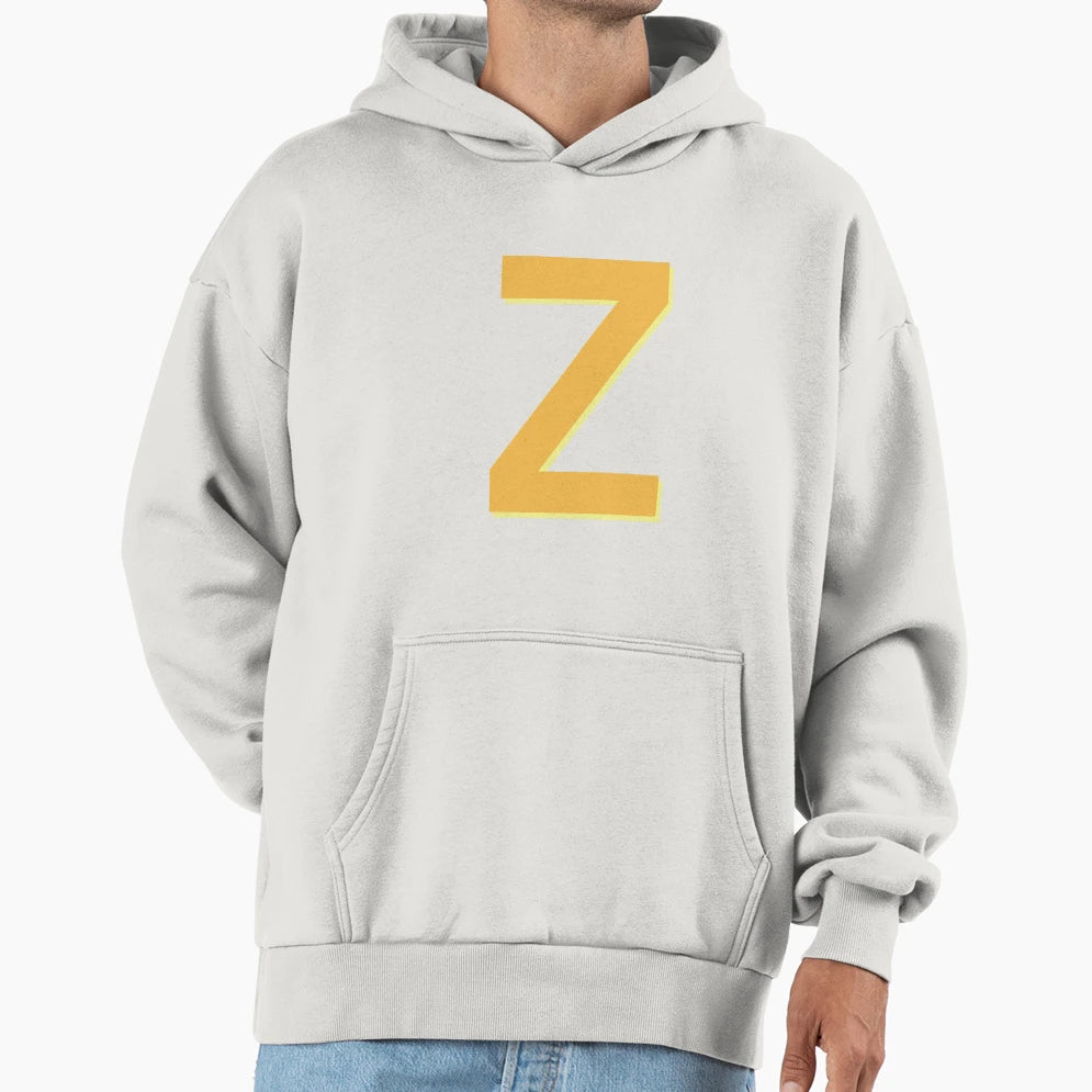 Letter Z Alphabet Z Hoodie - Unique Graphic for Adults - T-Shirt, Sweatshirt, Hoodie