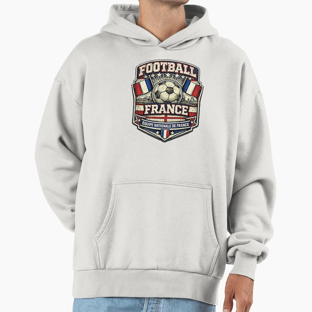 Soccer Football France Hoodie - Novelty Apparel Men Women - T-Shirt, Sweatshirt, Hoodie